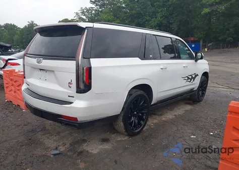 2023 Cadillac Escalade Esv Sport Platinum from USA, damaged, VIN 1GYS4RKL3PR366611